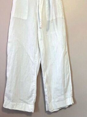 Pants Belted White Beach Resort Summer